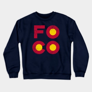 Fort Collins FOCO Colorado Crewneck Sweatshirt